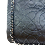 Chanel Black Leather Reissue 2.55 Flap Shoulder Bag 1999