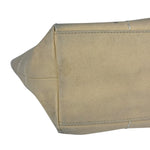 Chanel Vintage Beige Canvas Quilted Chocolate Bar Tote 2003