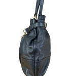 Gucci Vintage Black Leather Sienna Tote