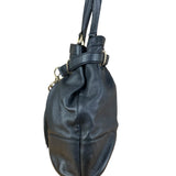 Gucci Vintage Black Leather Sienna Tote