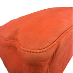 Fendi Vintage Peachy Suede/Leather Forever Flap Mamma Baguette