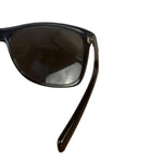 Prada Dark Gray Translucent Sleek Sunglasses
