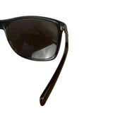Prada Dark Gray Translucent Sleek Sunglasses