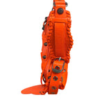 Balenciaga Orange Leather XS Le Cagole Shoulder Bag