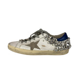 Golden Goose Superstar Sneakers Crystal Embellishments