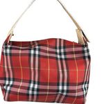 Burberry Vintage Red House Check Mini Handbag