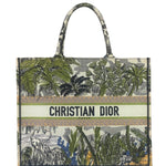 Christian Dior Large Toile De Jour Tropicalia Book Tote