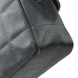 Chanel Black Satin Chocolate Bar Mini East-West Flap Bag