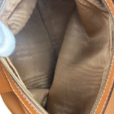 Celine Vintage Macadam Print Bowler Top Handle Bag