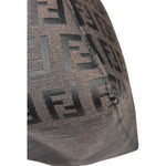 Fendi Vintage Black Zucchino Mini Oyster Pochette