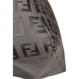 Fendi Vintage Black Zucchino Mini Oyster Pochette