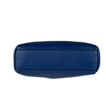 Fendi Navy Leather Peekaboo Micro Two-Way Bag
