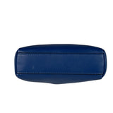 Fendi Navy Leather Peekaboo Micro Two-Way Bag