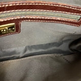Fendi FF Sequin PVC Coated Canvas Baguette
