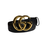 Gucci Puff Monogram GG Buckle Belt
