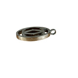 Cartier 2C Silver Color Logo Charm