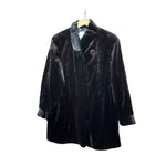 Fabio Mantegazza Vintage Black Fur Coat