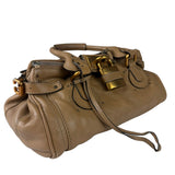 Chloe Brown Leather Paddington Shoulder Bag