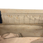 Christian Dior Vintage Navy Oblique Travel Bag
