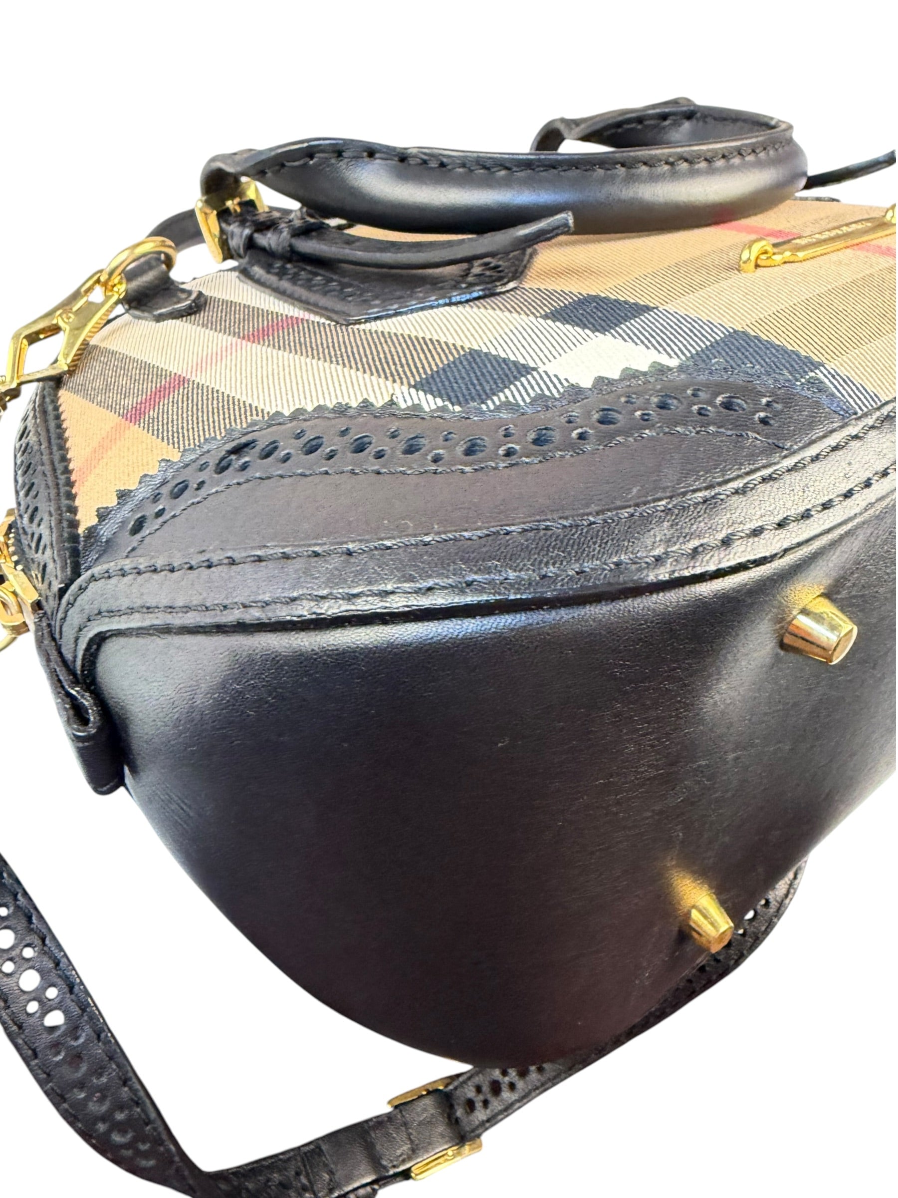 Burberry House Check Orchard Bowling Bag