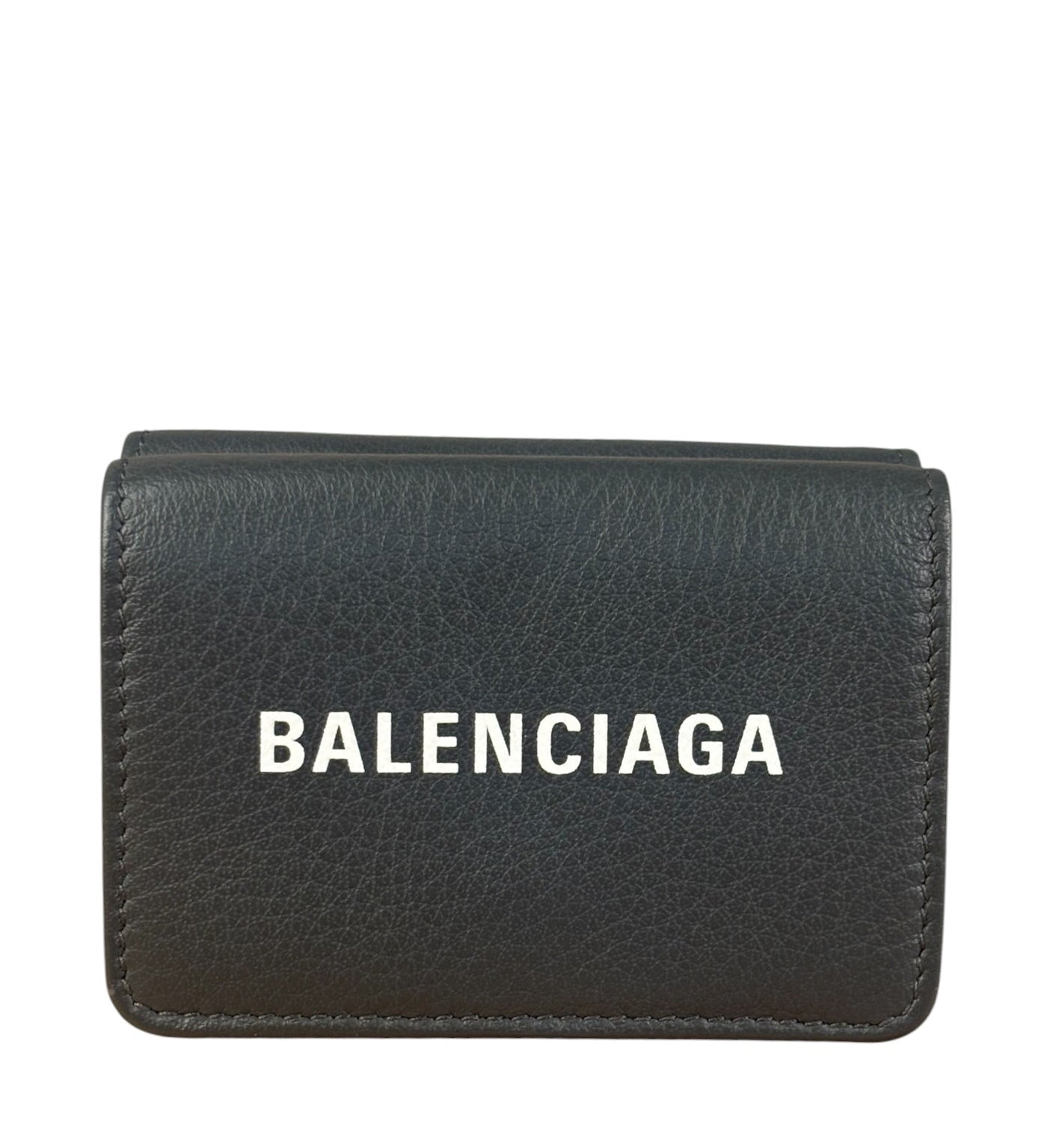 Balenciaga Compact Wallet Grey