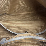 Prada Light Blue Vitello Daino Leather Tote