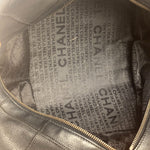 Chanel Black Chocolate Bar Bowling Hand Bag - 2003