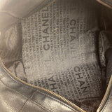 Chanel Black Chocolate Bar Bowling Hand Bag - 2003