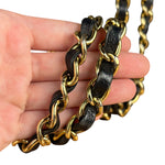 Chanel Black Caviar Leather Single Flap Bag '04