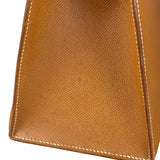Hermes Kelly 32 Sellier Epsom Gold Handbag 1995