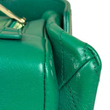 Chanel Green Lambskin Shoulder Bag 2018