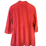 Burberry Vintage Dark Red Wool Mid Length Coat