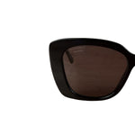 Chanel Rhinestone Logo Square Sunglasses