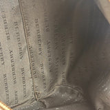 Burberry Vintage Haymarkert House Mini Boston Handbag
