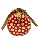 Louis Vuitton x Yayoi Kusama Red/Yellow Vernis Dot Infinity Papillon 30