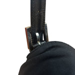 Fendi Vintage Black Mamma Baguette Shoulder Bag