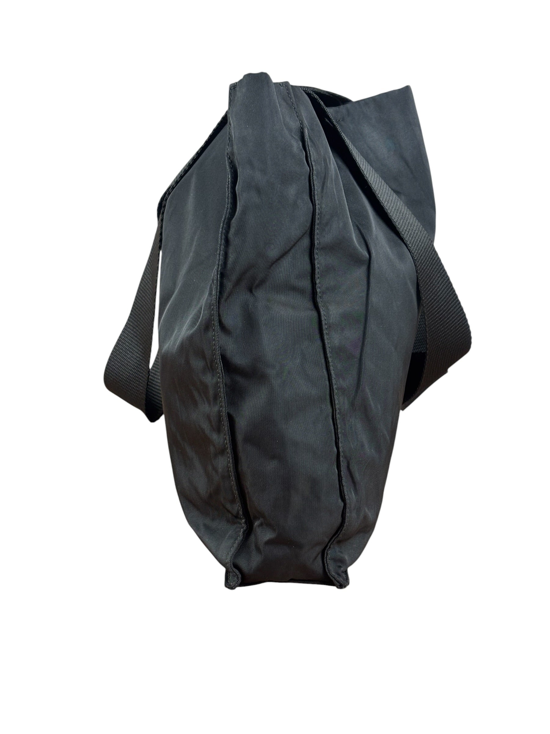 Prada Black Tessuto Nylon Tote Bag