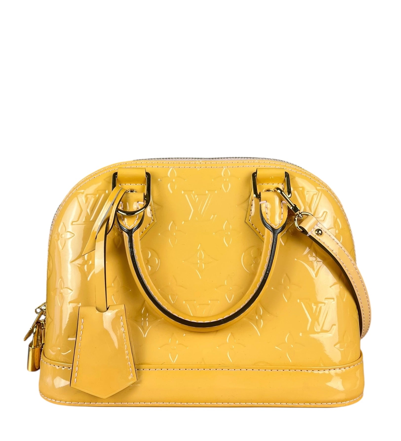 Louis Vuitton Monogram Vernis Alma BB Handbag