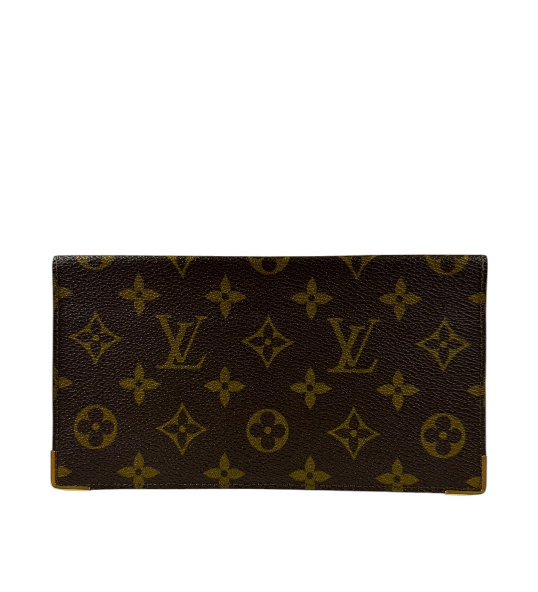 Louis Vuitton Monogram Bi-Fold Checkbook Case