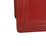 Chanel Red Leather Large Jetsetter Boy 2Way Handbag 2011