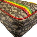 Christian Dior Brown Rasta Totter No.2 Messenger Bag
