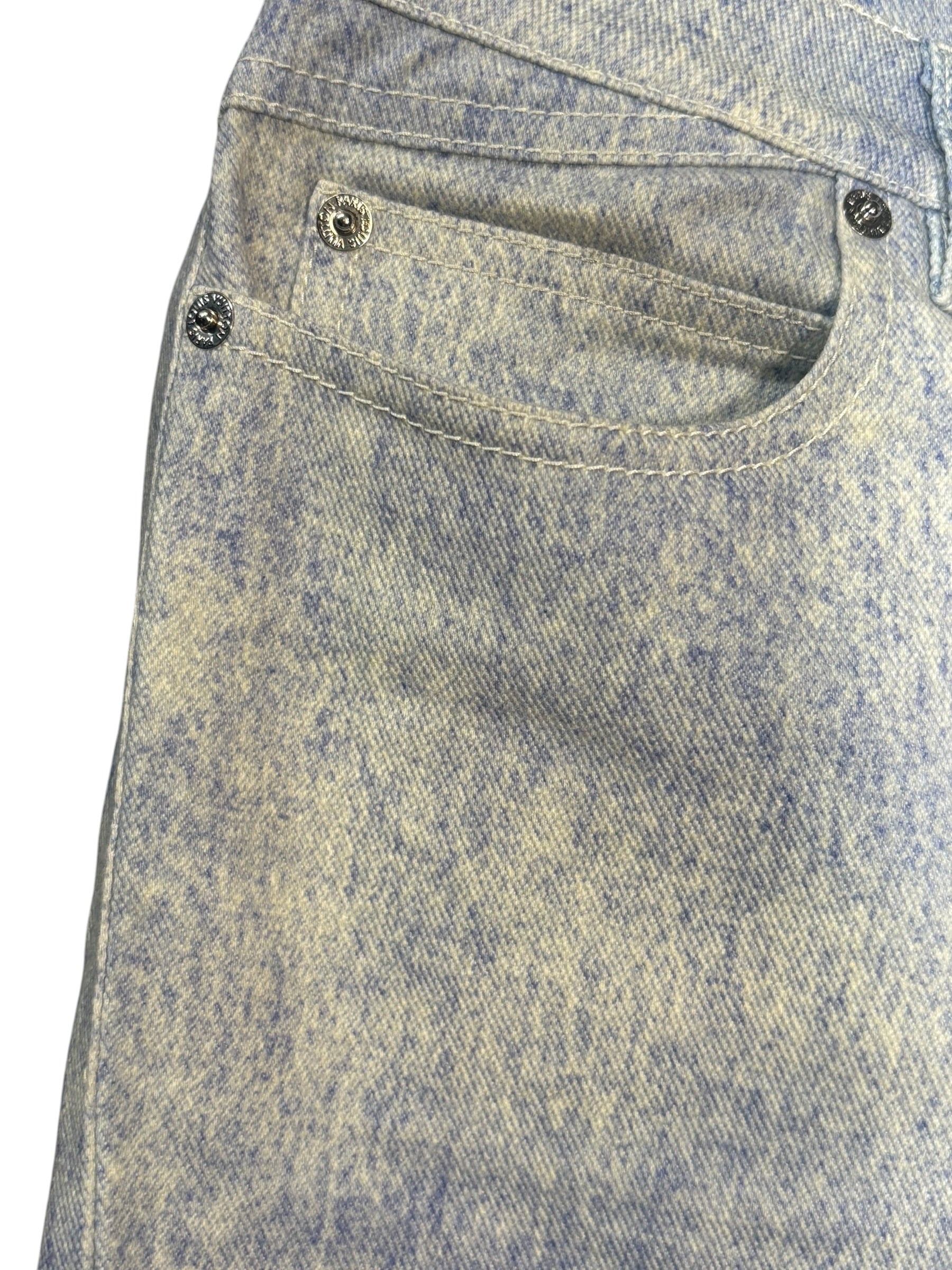 Louis Vuitton Acid Wash Skinny Jeans