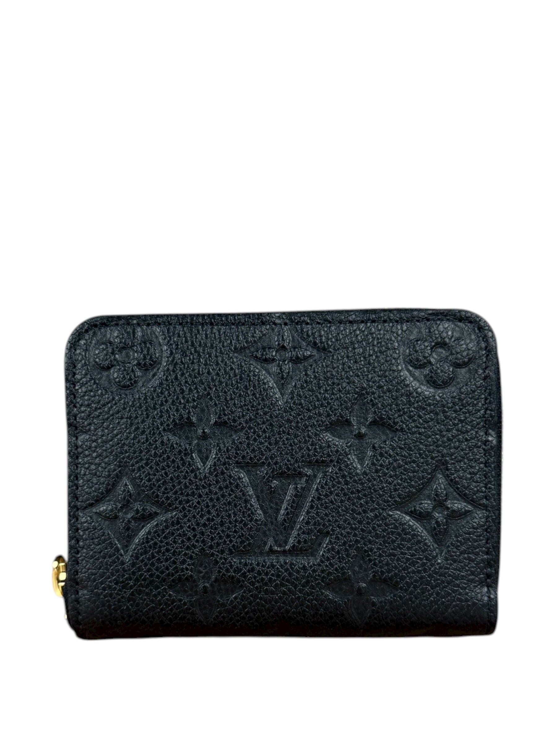 Louis Vuitton Black Zippy Coin Purse