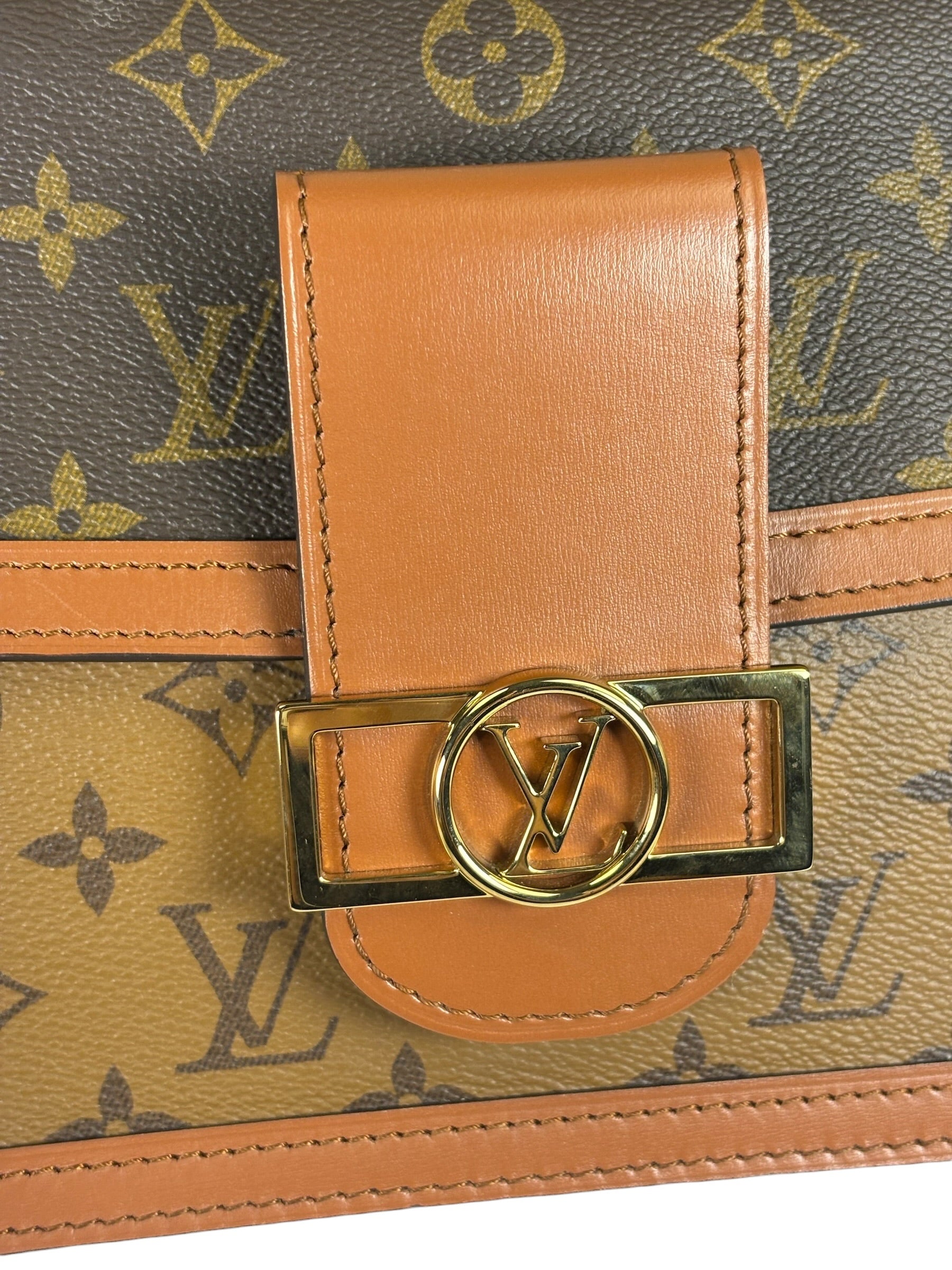 Louis Vuitton Brown Monogram Dauphine MM
