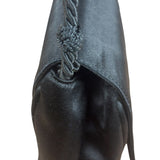 Prada Vintage Black Satin Mini Shoulder Bag