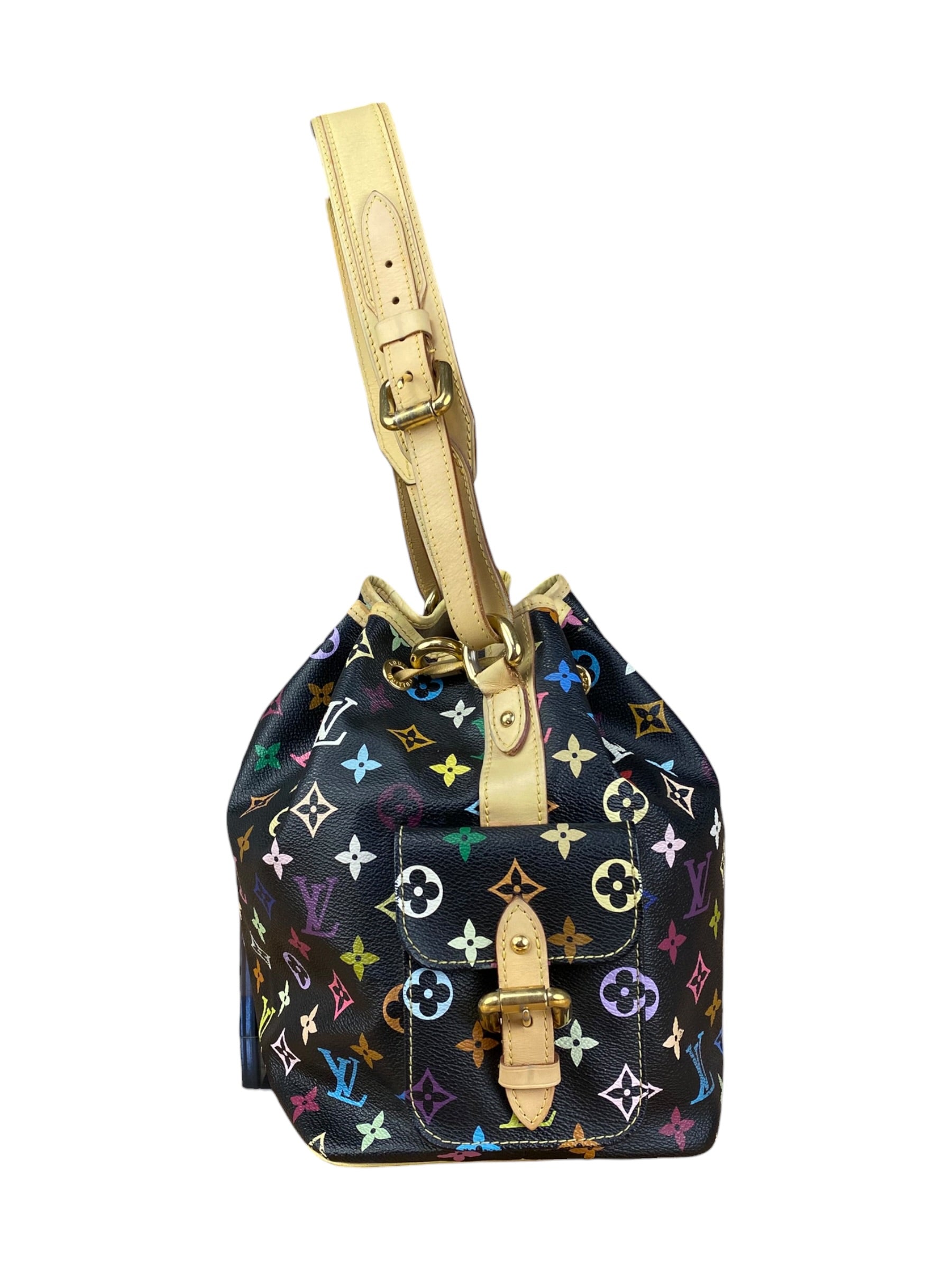 Louis Vuitton Vintage Black Murakmi Petit Noe