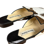 Manolo Blahnik Pony Hair Mule