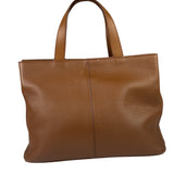 Burberry Vintage Tan Brown Leather Chestnut Shoulder Bag