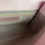 Chanel Pink CC Quilted Timeless Classique Flap 2015