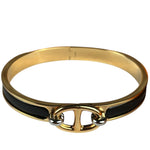Hermes Enamel Mini Clic Chaine D'Ancre Bangle